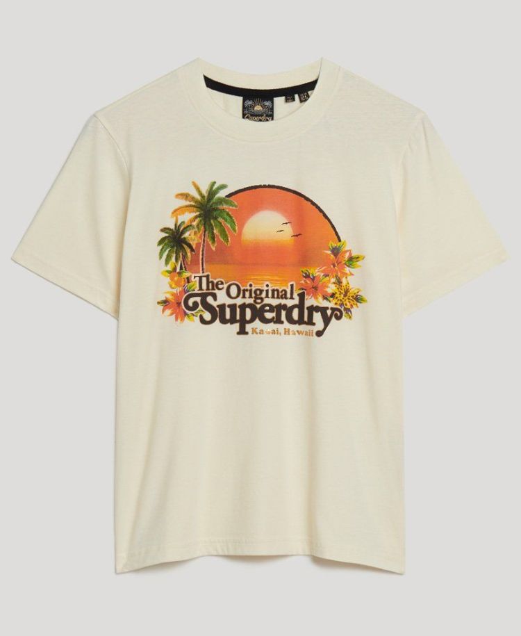 Superdry T-shirt Off-white